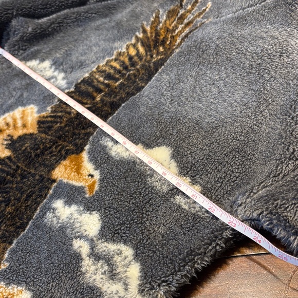 Vintage 90s Bear Ridge fleece jacket Eagle size small - Picture 6 of 6